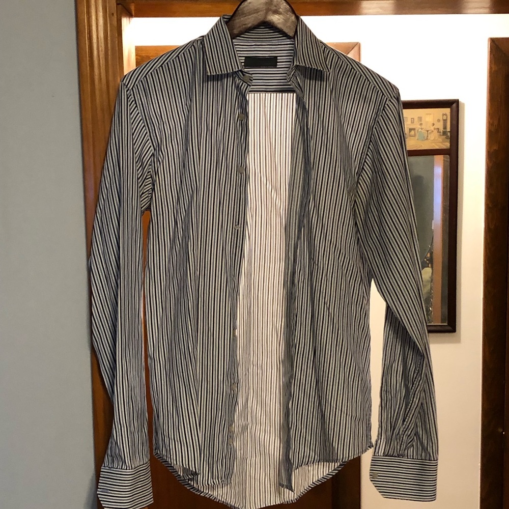 Zara Man Men’s Button Down Shirt - Medium